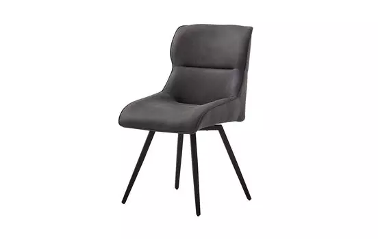 Стул dc-2206 темно серый cowboy 104#/черный (esf) серый 48.5x78.5x60.5 см.