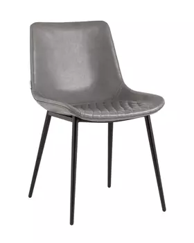 Стул деймон экокожа серый (stoolgroup) серый 48x79x55 см.