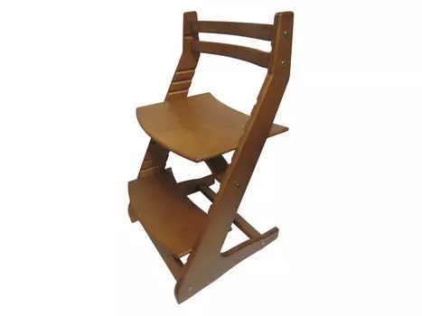 Стул детский вырастайка (millwood) коричневый 46.0x80.0x50.0 см.