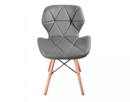 Стул diamond (bradexhome) серый 47x71x53 см.