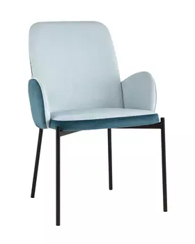 Стул дивора (stoolgroup) голубой 56x84x60 см.