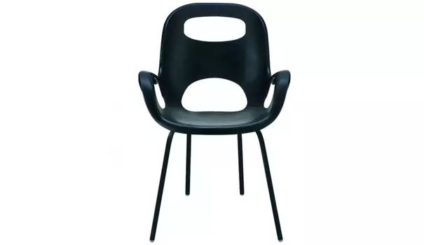 Стул дизайнерский oh chair (umbra) черный 61x86x61 см.