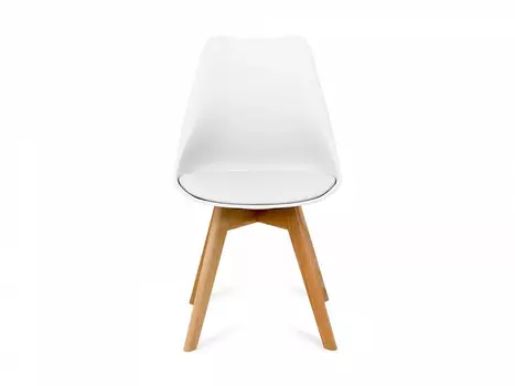 Стул dolly (ogogo) белый 55x82x48 см.