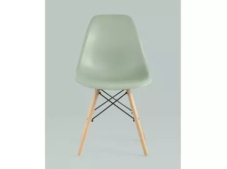 Стул dsw (stoolgroup) зеленый 46x81x53 см.