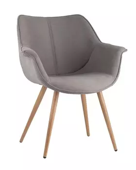 Стул джулиан (stoolgroup) серый 70x83x60 см.