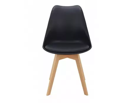 Стул eames bon (bradexhome) черный 49x84x43 см.