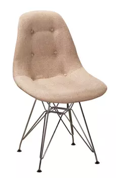 Стул eames cr сканди браун (r-home) бежевый 46x83x54 см.