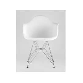 Стул eames dar (stool group) белый 42x81x43 см.