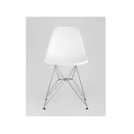 Стул eames dar (stool group) белый 46x86x52 см.