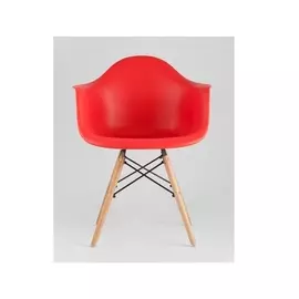 Стул eames daw (stool group) красный 62x80x62 см.