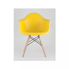 Стул eames daw (stool group) желтый 62x80x62 см.