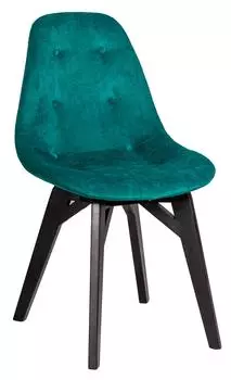 Стул eames изумрудный (r-home) бирюзовый 47x83x54 см.