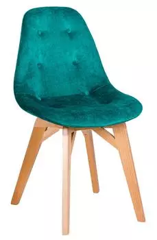 Стул eames изумрудный (r-home) бирюзовый 47x83x54 см.