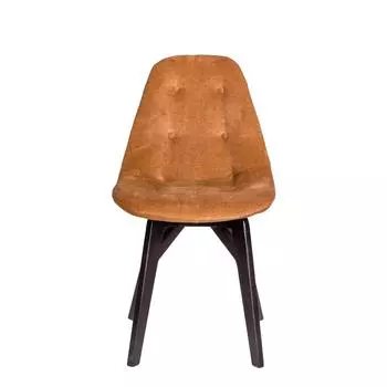 Стул eames (r-home) коричневый 46x83x54 см.