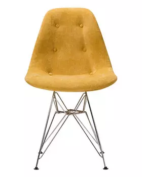 Стул eames (r-home) желтый 46x83x54 см.