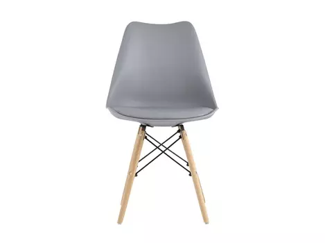 Стул eames soft (stoolgroup) серый 48x82x43 см.