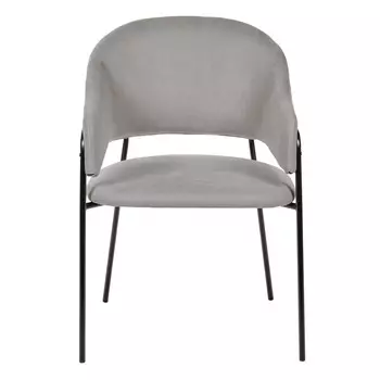 Стул felix (bradexhome) серый 60x80x59 см.