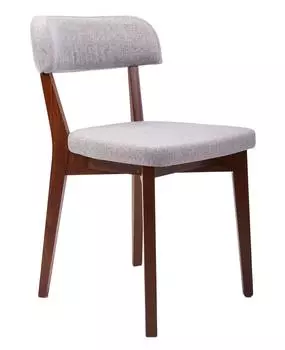 Стул франк грей /темный орех (r-home) серый 59x78x59 см.