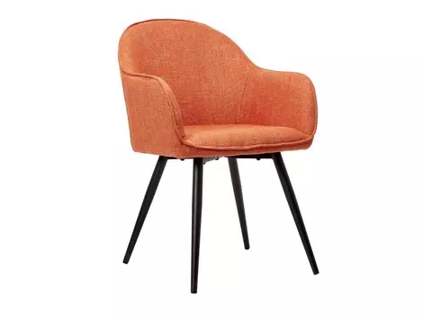 Стул frida (bradexhome) оранжевый 54x48x63 см.