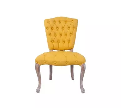 Стул gamila (mak-interior) желтый 61x100x60 см.