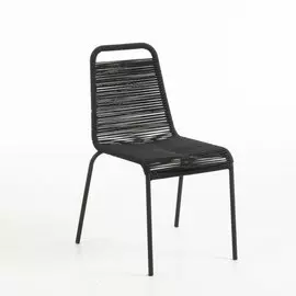 Стул glenville (la forma) черный 49x84x59 см.