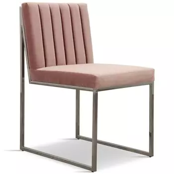 Стул goldfinger linen (idealbeds) розовый 48x87x64 см.