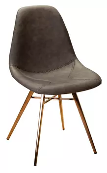 Стул hennessy rose gold stone (r-home) серый 54x85x47 см.