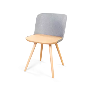 Стул invis (desondo) серый