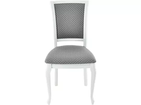 Стул кабриоль (аврора) белый 45x91x53 см.