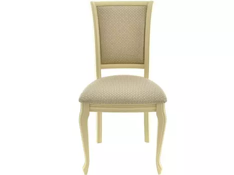 Стул кабриоль (аврора) бежевый 45x91x53 см.