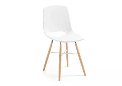 Стул kint (la forma) белый 39x83x39 см.