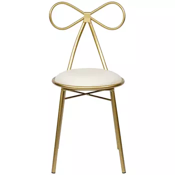 Стул «кокет голд» (object desire) золотой 36x81x37 см.