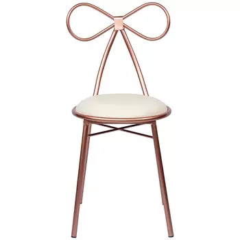 Стул «кокет роуз» (object desire) золотой 36x81x37 см.