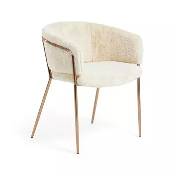 Стул konnie (la forma) белый 58x73x58 см.