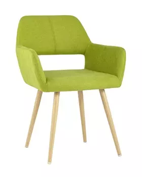 Стул кромвель (stoolgroup) зеленый 56x78x56 см.