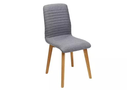 Стул lara (kare) серый 45x92x44 см.