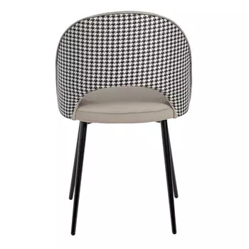 Стул leo латте с жаккардом (bradexhome) серый