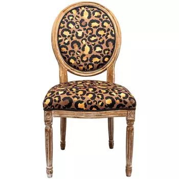 Стул «леопард» (шоколад) (object desire) бежевый 50x101x62 см.