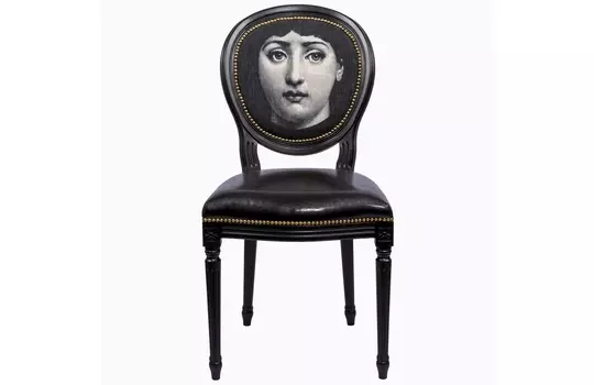 Стул лина (форназетти) (object desire) черный 50.0x98.0x47.0 см.