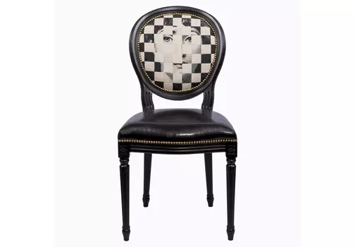 Стул лина , версия эксельсиор (object desire) черный 50.0x98.0x47.0 см.