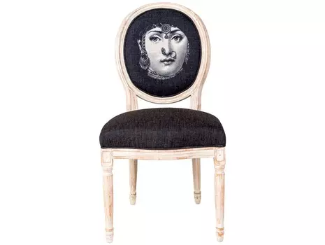 Стул лина , версия индия (object desire) черный 62.0x101.0x50.0 см.