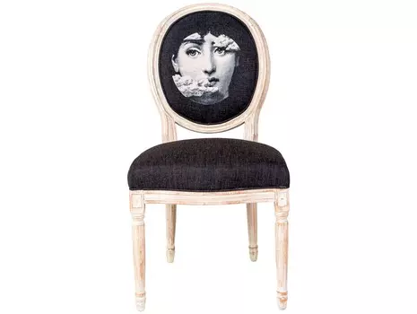 Стул лина , версия седьмое небо (object desire) черный 62.0x101.0x50.0 см.