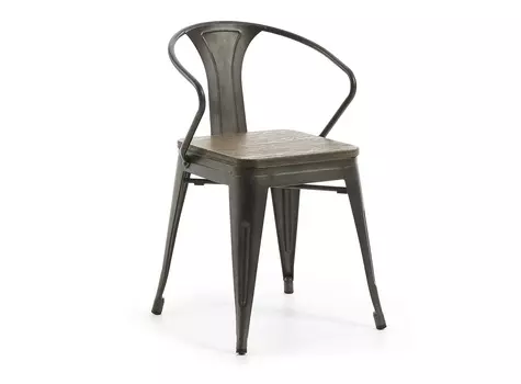 Стул malibu (la forma) черный 51x80x57 см.