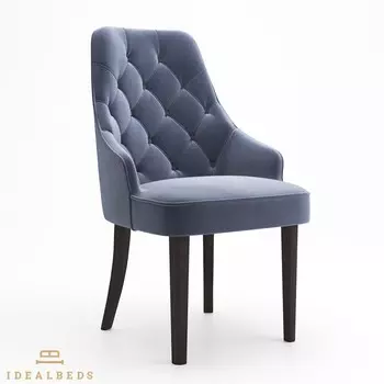 Стул malkom (idealbeds) серый 60x99x68 см.