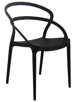 Стул margo (bradexhome) черный 58x82x58 см.