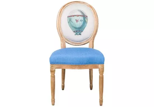 Стул «мария антуанетта» (object desire) голубой 62.0x101.0x50.0 см.
