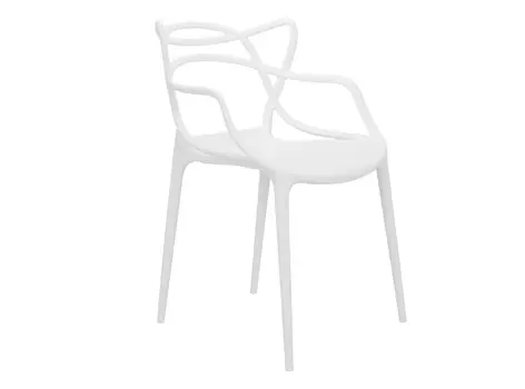 Стул masters (bradexhome) белый 52x83x58 см.