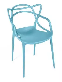 Стул masters (bradexhome) бирюзовый 57x82x53 см.
