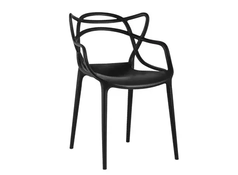Стул masters (stool group) черный 58x82x54 см.