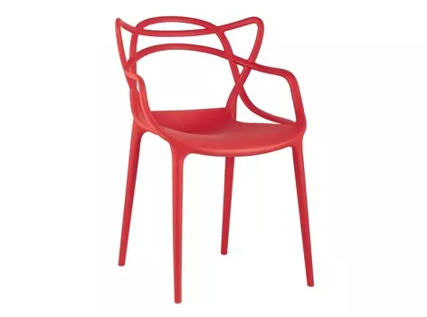 Стул masters (stool group) красный 58x82x54 см.